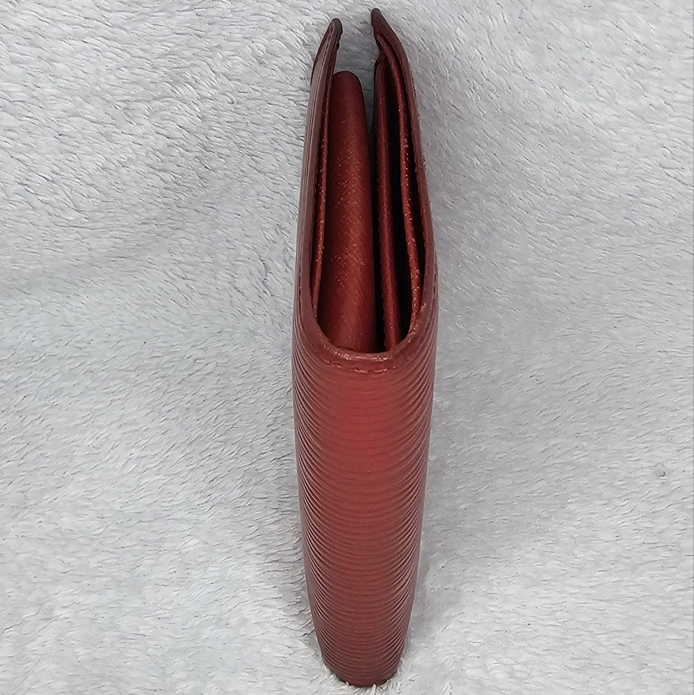 Louis Vuitton Red Epi Wallet - Picture 6 of 12